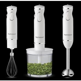 Mixeur plongeant 3 en 1 - Techwood TMS-9600 - Blanc