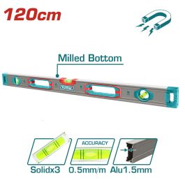 Niveau magnétique Total - TMT212028M - 120 cm