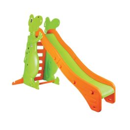Toboggan enfant Pilsan 07-959 - Big Dino Slide - Vert/Orange