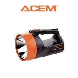 Torche LED 1W TL201 noir & orange - 280132201 - ACEM