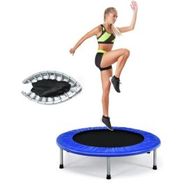 Trampoline enfant Ranim 6994014000306 - Ø97 cm - Bleu/Noir