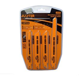 Jeux de 10 Lames Scie Sauteuse de Bois