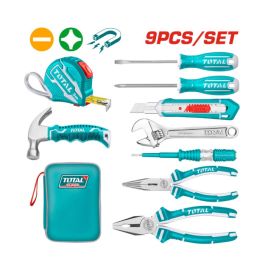 Trousse d'Outils à Main TOTAL- THKTHP90097 - 9 Pcs