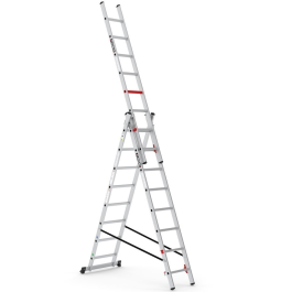 Echelle triomax alu ts165 3*8mar=3*2.5m cag