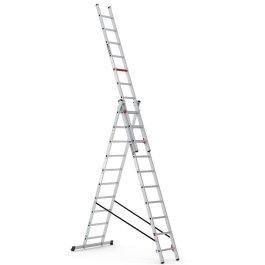 Echelle triomax alu ts195 3*10mar=3*3m cag