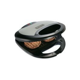 Machine à Sandwich Panini/Croque - Black & Decker - TS2080-B5 - 2 Fentes - 750W - Noir