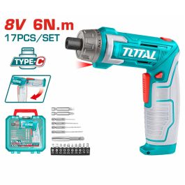 Mini visseuse Total - TSDLI08025 - 6 Nm - 8V