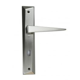 Tulipe satine poignee sur plaque pt - Stap