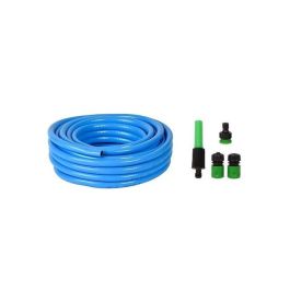 Kit tuyau d'arrosage complet - 50 M - diam 16mm - Bleu