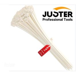 Collier en Plastique Blanc - 80 Pièces - 2.5x200mm-juster