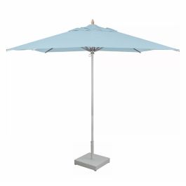 Parasol TULIPE - 300*300 CM- BLEU CIEL