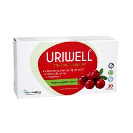 POLYPHARMA Uriwell Complément Alimentaire Confort Urinaire 30 Gélules