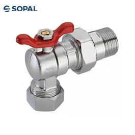 VANNE BS COUDEE 3/4"M PEX 20 A VISSER