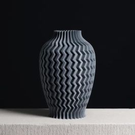 Vase Décoratif - ZigZag - Texturé