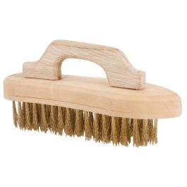 Brosse métallique 24cm - Tooland marron HBRU5 - VELLEMAN