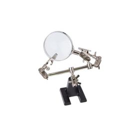 Troisième main 19,5cm x 5,5cm avec loupe de précision - VTHHN