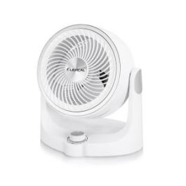 Ventilateur De Table LEXICAL LTF-7110 25W - Blanc