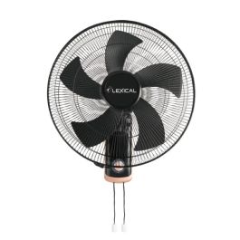 Ventilateur Mural LEXICAL LWF-7230-2 75W - Noir