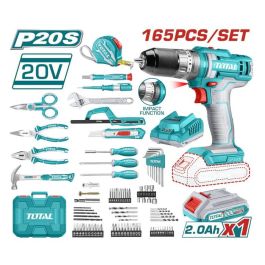 Visseuse Total - THKTHP11652 - 20V - 165 accessoires