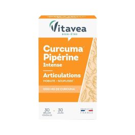 VITAVEA Curcuma et Pipérine Complément Alimentaire 30 Gélules