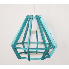 Suspension Bois - Ø20 - Bleu-ARMIN HOME
