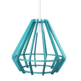 Suspension - Bois - Ø30 - Bleu-ARMIN HOME