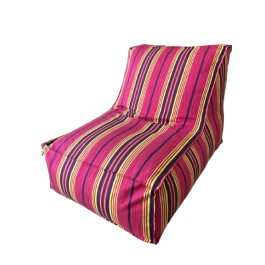 Pouf Guest EU COSY - 100 X 60 X 60 cm - Multicolore