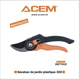 ACEM Sécateur de Jardin en Plastique 322-280770322
