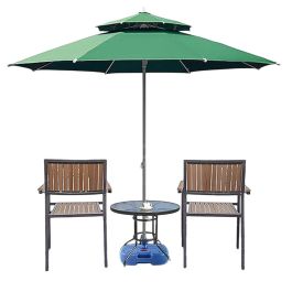 Parasol Double Toit NEW NECH - DATR0497 - 220 cm - Vert