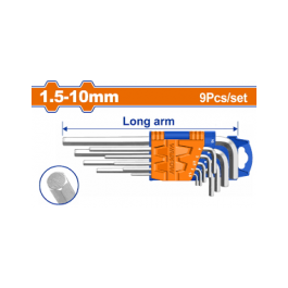 Jeu Clés Mâles Longues Wadfow - WHK1291 - 9 pcs