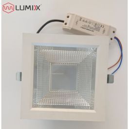 Spot Encastre Carrée Blanc COB 30W 6000K 220V