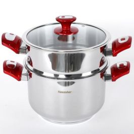 Couscoussiére - 3 Pièce - 10 L - Inox - 18/10 - 26 cm - Turquie