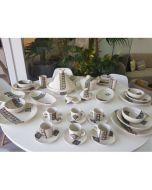Mémépoterie kit de service à table complet 42 pièces - Margoum - fait main

