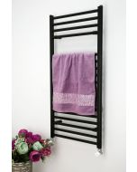 SÈCHE SERVIETTE 120/50 ALUMINIUM NOIR DEFI-12050NRDE