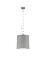 SUSPENSION GRIS E27 MAX. 40W KARWEI FENNA HANGLAMP