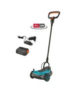 GARDENA - Tondeuse à batterie HandyMower 22/18V P4A Kit prêt à l'emploi