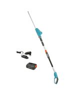 GARDENA - Taille-haie télescopique sur batterie THS 42/18V P4A kit prêt à l'emploi