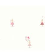 Papier peint pour enfants casadeco - Rouleau de 53 cm x 10.05 m