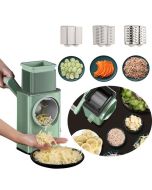 Coupe-légumes multifonction manuel en acier inoxydable de cuisine - 3 en 1