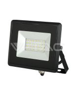 Projecteur LED Etanche noir- 20W - Lumière Blanche (6500K) SKU5948 V-TAC