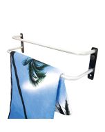 Porte Serviette Mural Double 50x12CM - 100% Aluminium