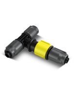 Raccord en T (2pcs) 2.645-231.0 Noir et jaune - KARCHER
