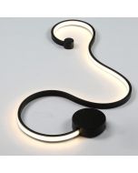 Applique Noir Serpent Led -32W -3000K- 220V Lumix