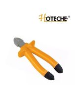 Pince coupante diagonale isolée 7"/180mm noir & jaune 100308 - HOTECHE