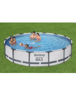 Piscine Hors Sol Bestway Steel Pro Max Ronde D 427 x 84 cm + Filtre à Cartouche