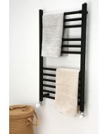 SÈCHE SERVIETTE 80/50 ALUMINIUM NOIR DEFI-8050NRDE