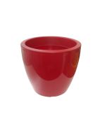 Pot linéa gloss bordeau D25xh21cm VIOMES
