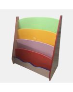 Étagère livre en bois – Multicolore – 97,5 x 86 x 40 cm