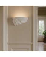 Applique murale ROCHER – Plâtre artisanal éco-responsable – 280×108×112 mm