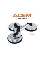 Ventouse triple têtes avec corps en aluminium 150kg